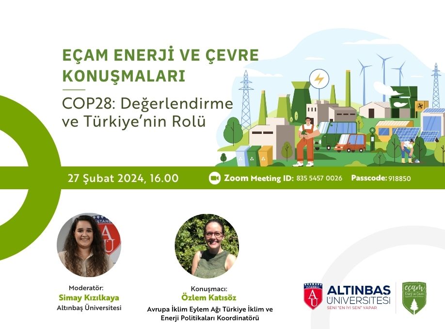 EÇAM Enerji ve Çevre Konuşmaları