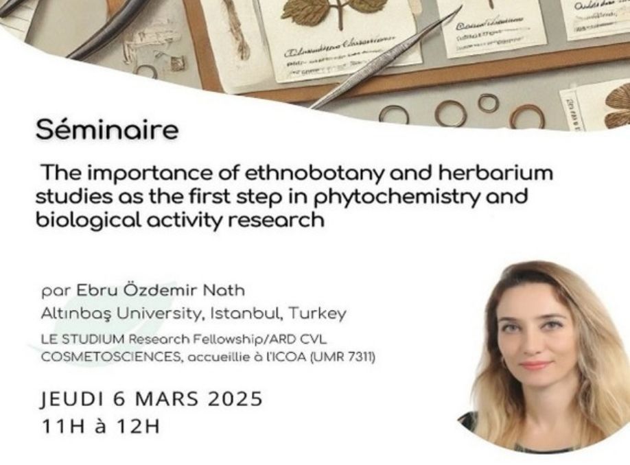 The importance of ethnobotany and herbarium studies as the first step in phytochemistry and biological activity research Seminar