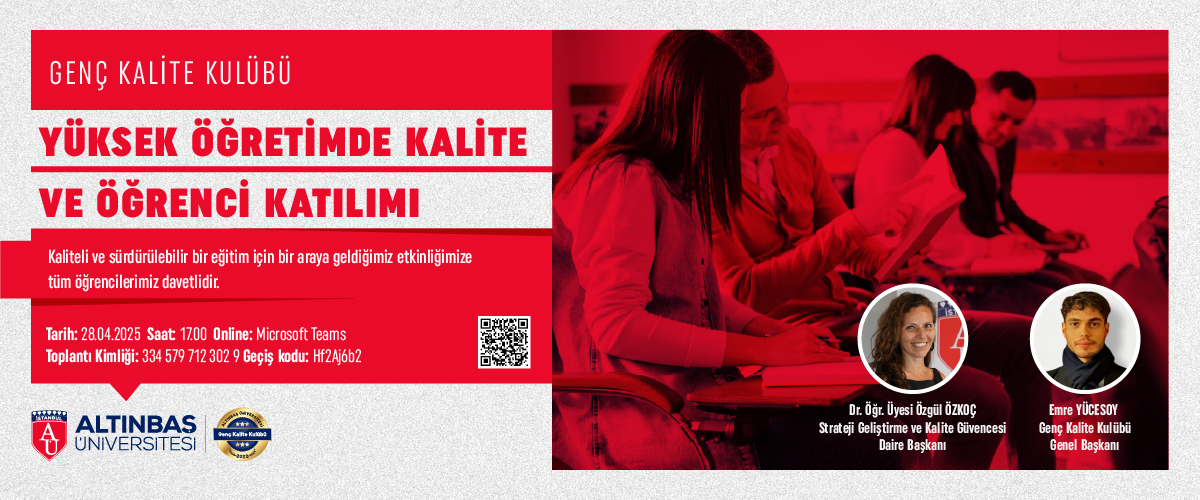 Yüksek Öğretimde Kalite ve Öğrenci Katılımı 