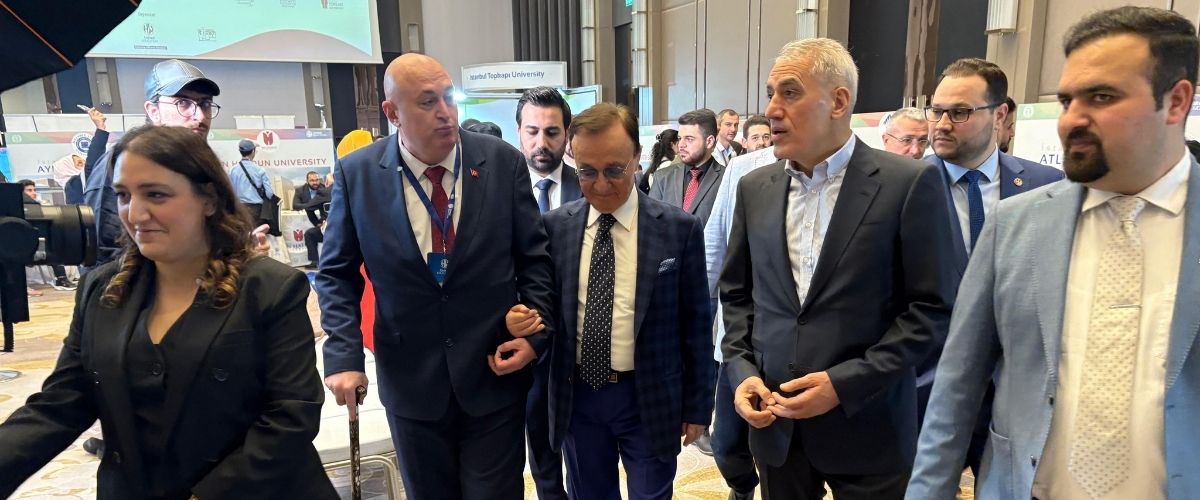 İmam Altınbaş, Chairman of the Board of Trustees, visits EDIS 8th İstanbul Education Fair