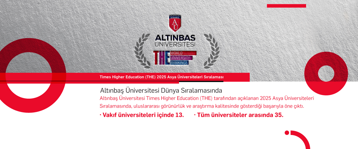 Altınbaş Üniversitesi THE 2025 Asya sıralamasında  